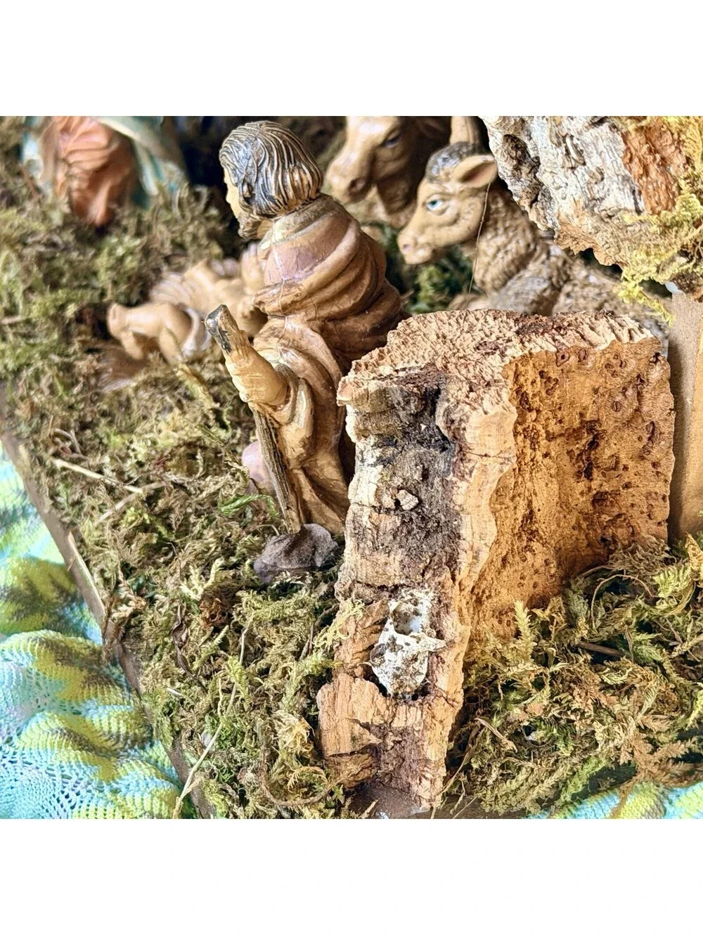 Fontanini Nativity Set Manger Crèche Stable Mary Joseph Jesus ~ Spanolux, Italy